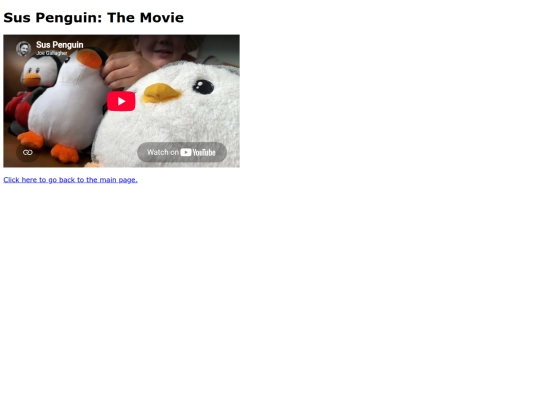 oldsite/suspenguin screenshot