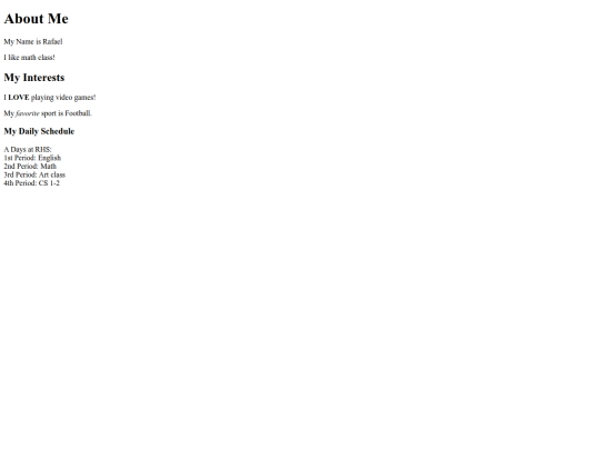 index screenshot
