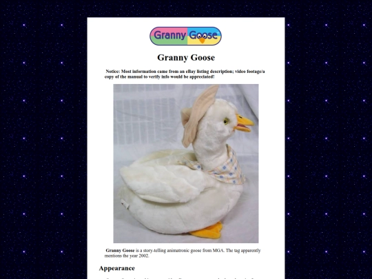 MGA/grannygoose screenshot