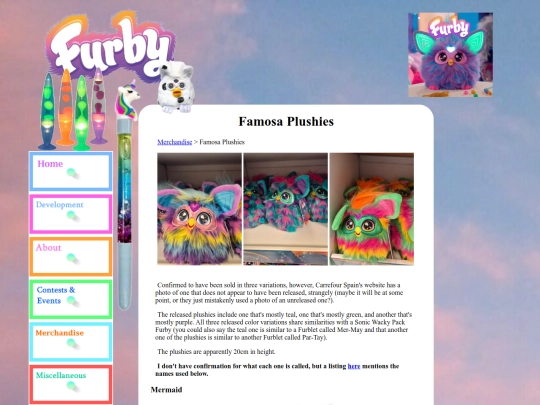 furby/23famosa screenshot