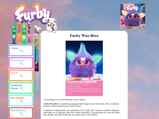 furby/furbywuzhere screenshot