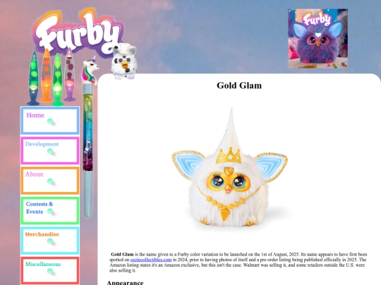 furby/goldglam23 screenshot