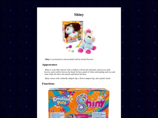 giochipreziosi/shinyunicorn screenshot
