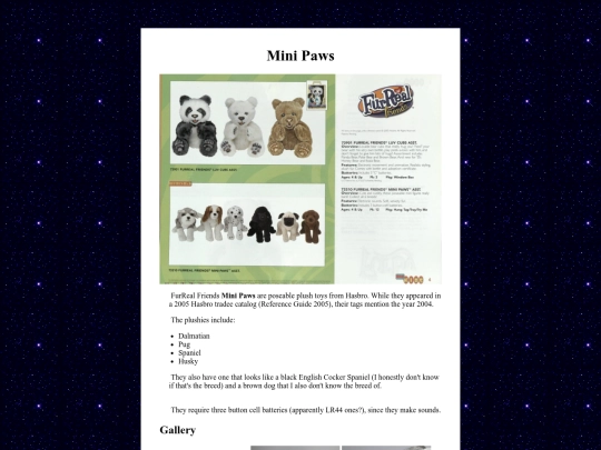 hasbro/furrealminipaws screenshot