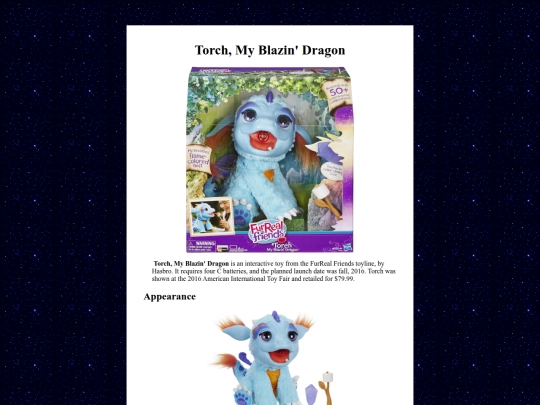 hasbro/torchmyblazingdragon screenshot