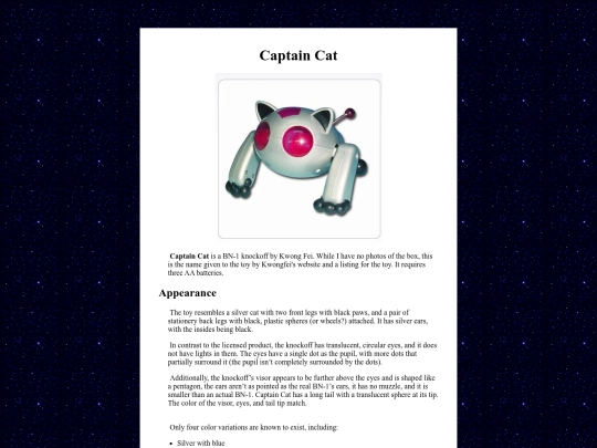 obscurerobots/captaincat screenshot