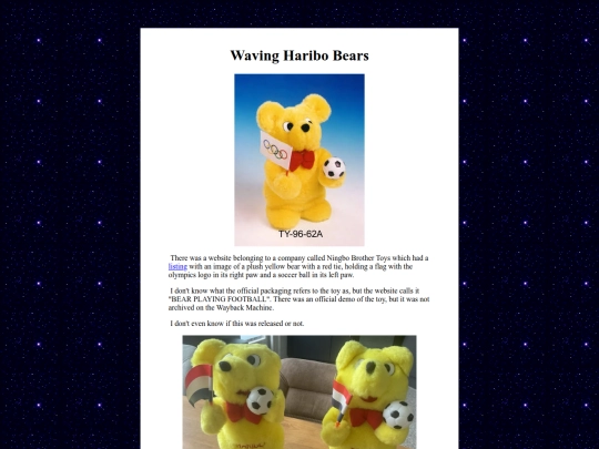 obscurerobots/haribobears screenshot