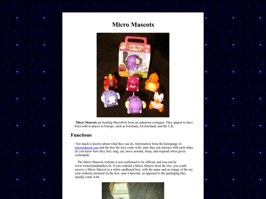 obscurerobots/micromascots screenshot