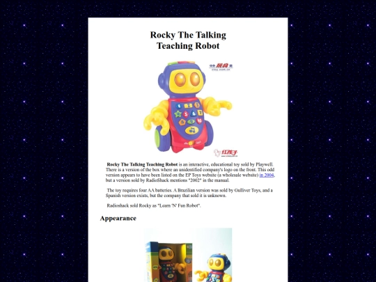 obscurerobots/rockyrobot screenshot
