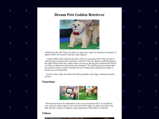 segatoys/dpgoldenretriever screenshot