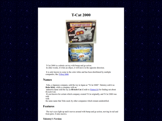 tcat screenshot