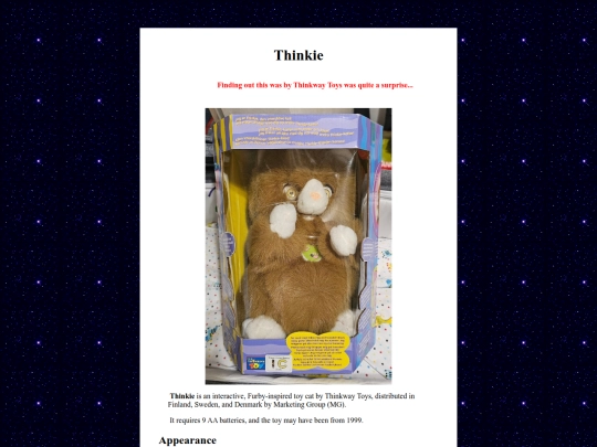 thinkway/thinkie screenshot