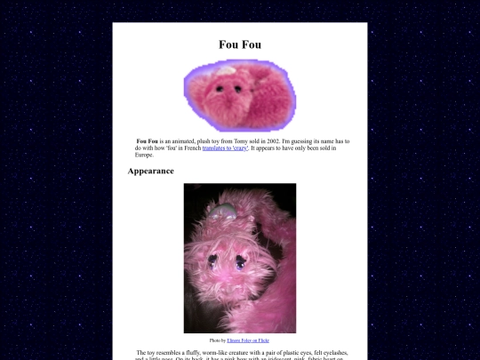 tomy/foufou screenshot