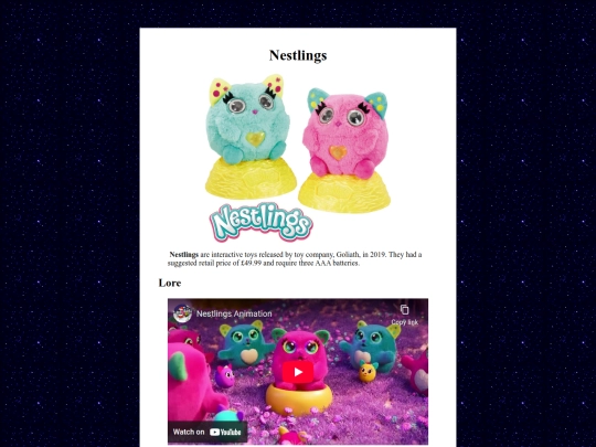 vividimaginations/nestlings screenshot