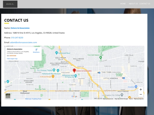 contact-us screenshot
