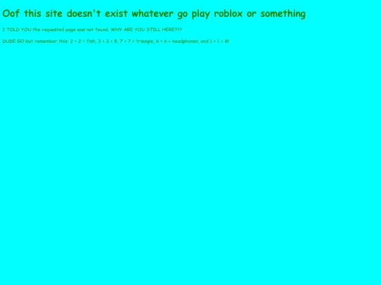 not_found screenshot