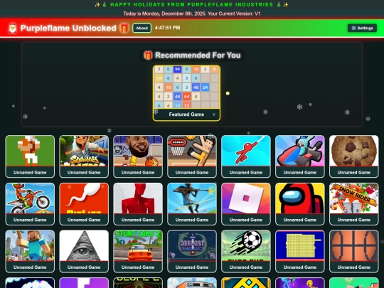 games screenshot