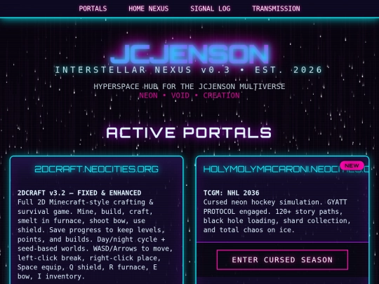 jcjensonhub screenshot