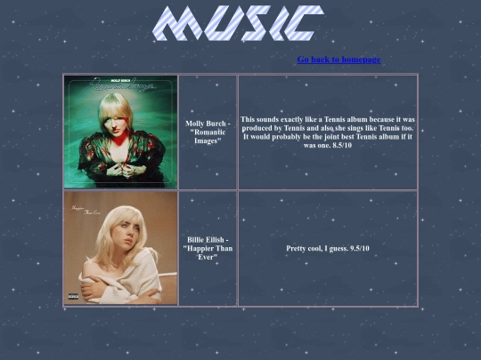 music screenshot