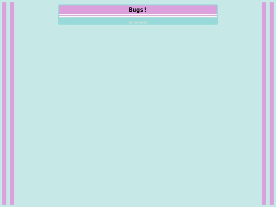 bugs screenshot