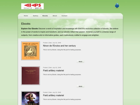 ebooks screenshot