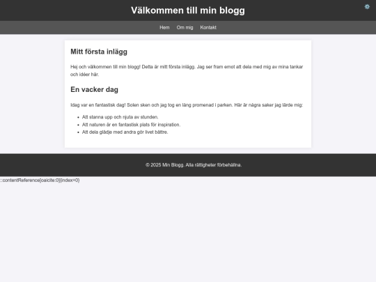 Bloggkod-3 screenshot