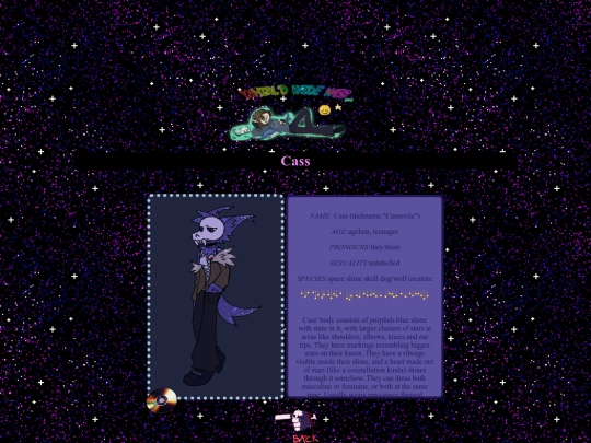 charprofile_cass screenshot