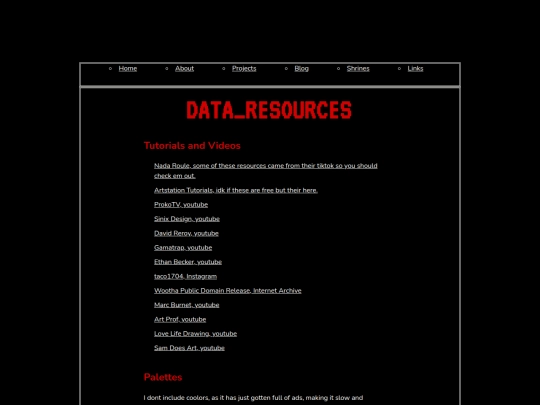 artresources screenshot