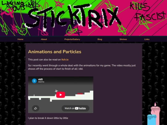 blogposts/animationsandparticles screenshot