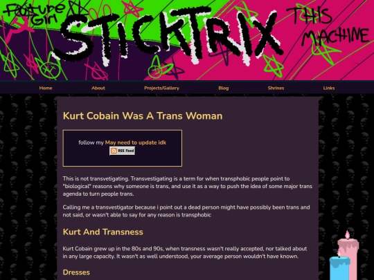 blogposts/kurtcobain screenshot