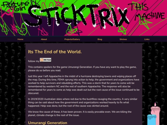 blogposts/theendoftheworld screenshot