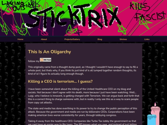 blogposts/thisisanoligarchy screenshot