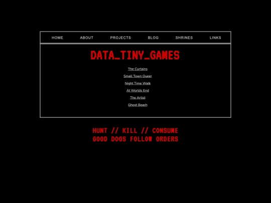 projects/bitsy screenshot