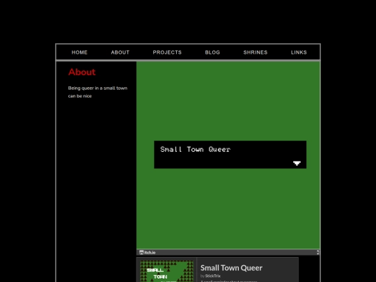 projects/bitsy/small-town-queer screenshot