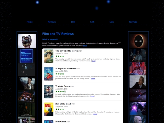 reviews screenshot