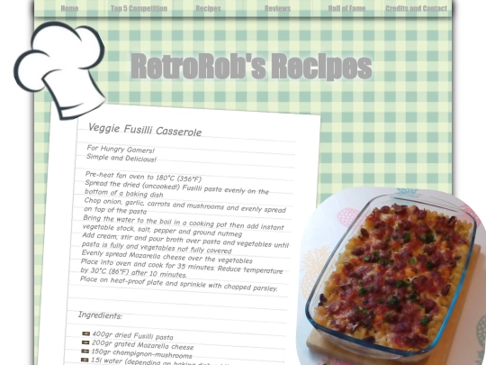 casserole screenshot