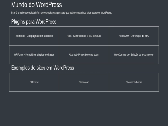 index screenshot