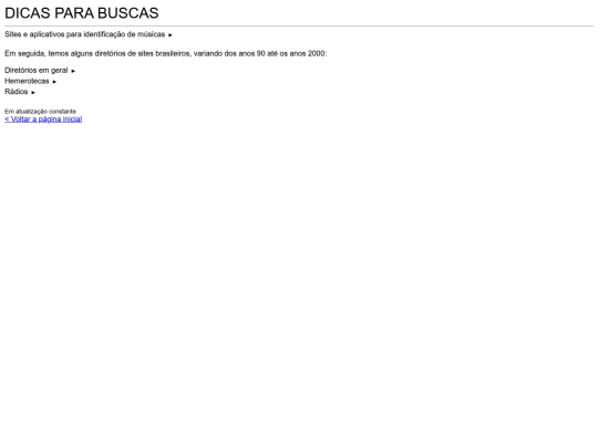 dicas screenshot