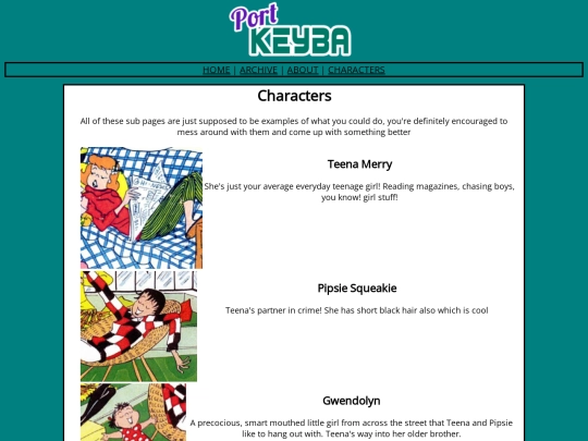 characters screenshot