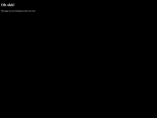 not_found screenshot
