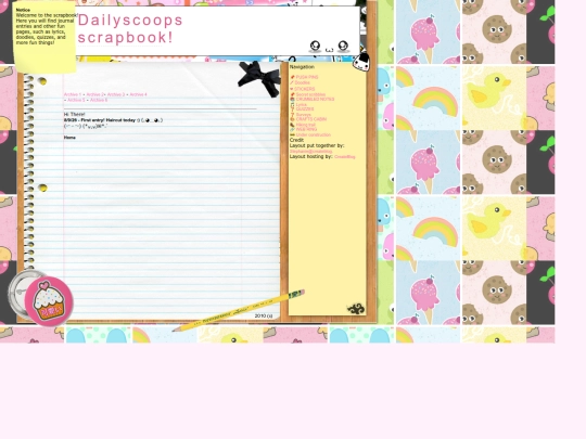 scrapbook screenshot