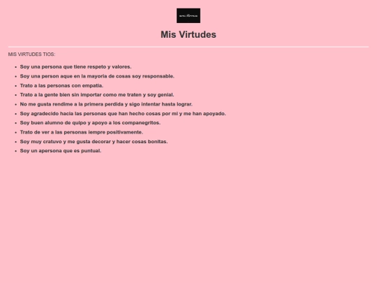Virtudes screenshot
