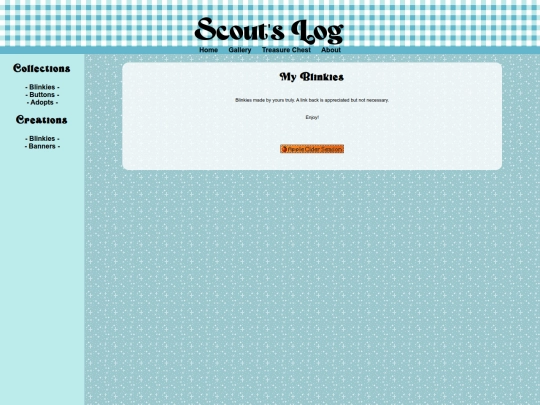 treasure/myblinkies screenshot