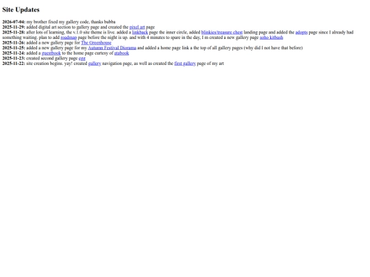 updatelog screenshot