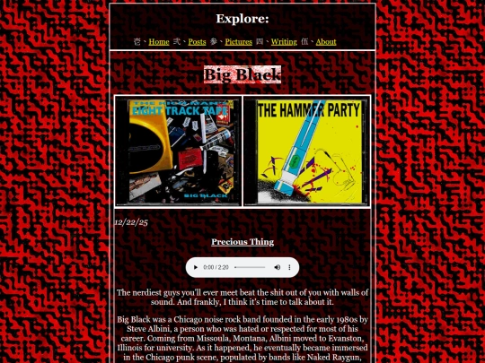 Pages/Music/bigblack screenshot
