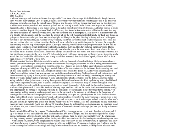 Writing/creative/FORRACHEL/SLHTML screenshot