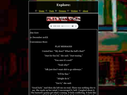 Writing/creative/THESEPEOPLE/CHAPTERS/25PLAYMESSAGES screenshot