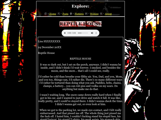 Writing/creative/THESEPEOPLE/CHAPTERS/31REPTILEHOUSE screenshot