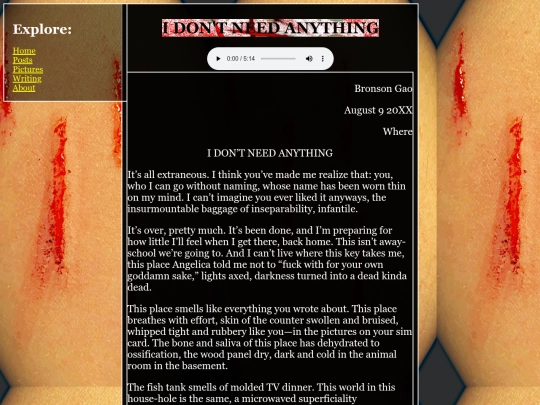 Writing/creative/TVSKY/CHAPTERS/32IDONTNEEDANYTHING screenshot