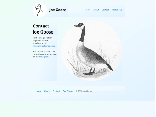 contact-joe-goose screenshot